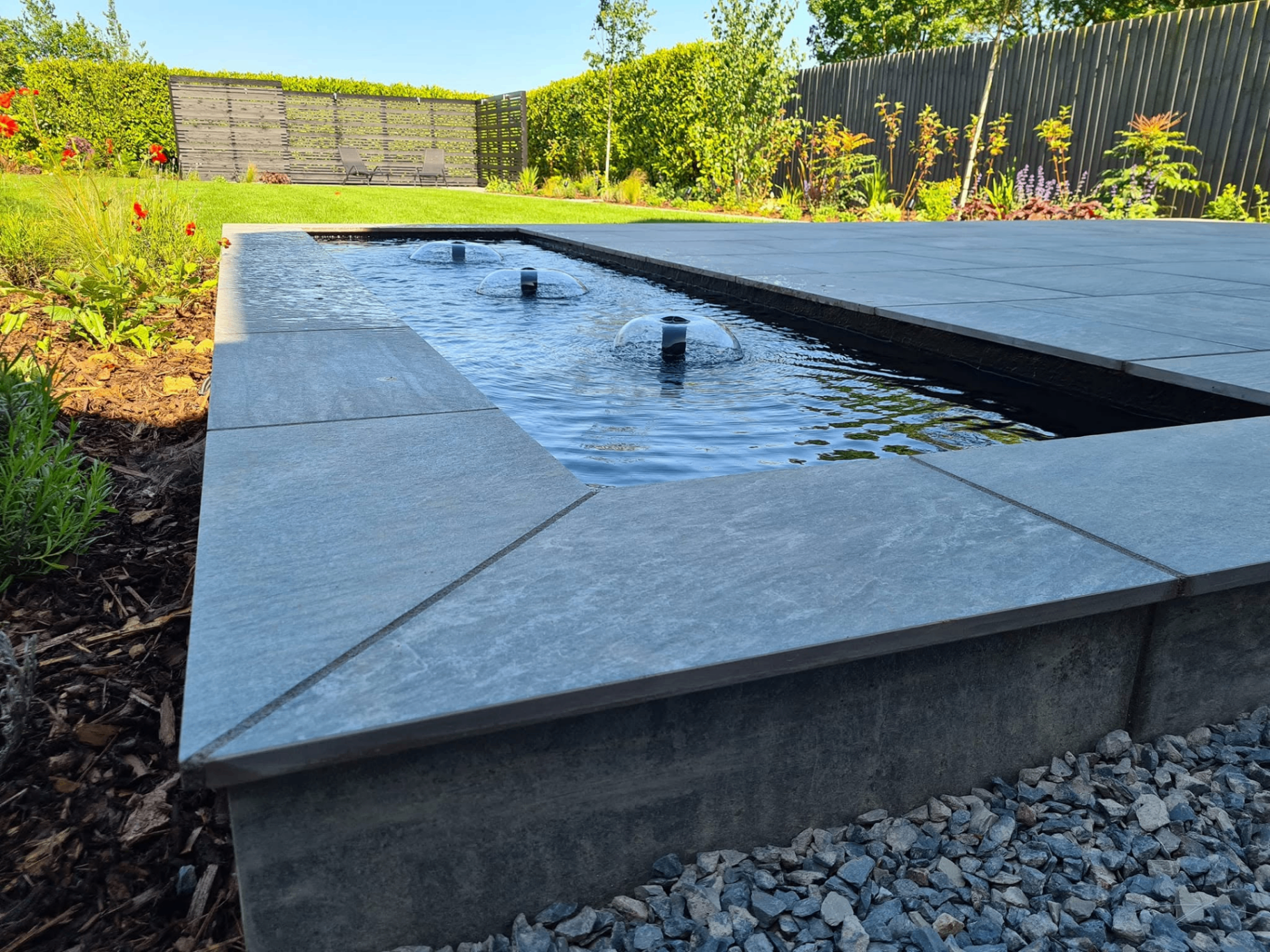 Modern garden transformation in Stamford